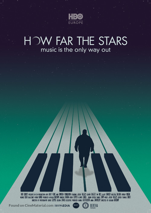 How far the stars - Hungarian Movie Poster