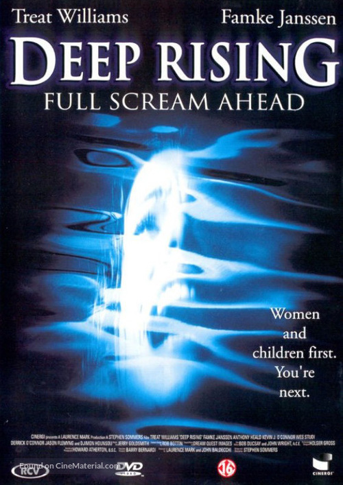 Deep Rising - Dutch DVD movie cover