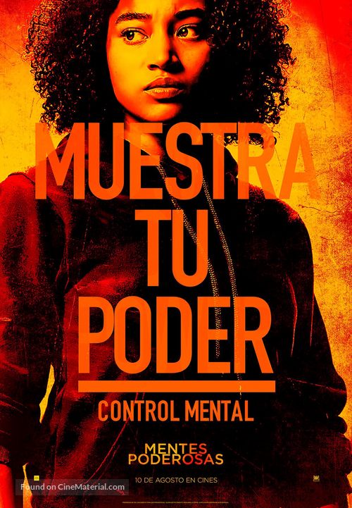 The Darkest Minds - Spanish Movie Poster