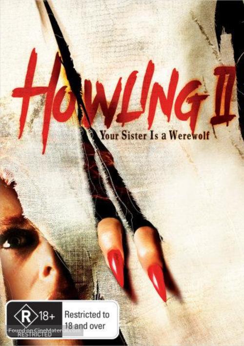 Howling II: Stirba - Werewolf Bitch - Australian DVD movie cover