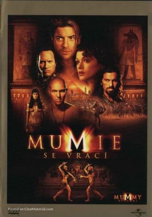 The Mummy Returns - Czech Movie Cover