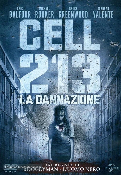 Cell 213 - Italian DVD movie cover