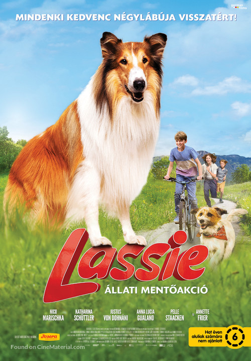 Lassie Ein Neues Abenteuer 2023 Hungarian Movie Poster