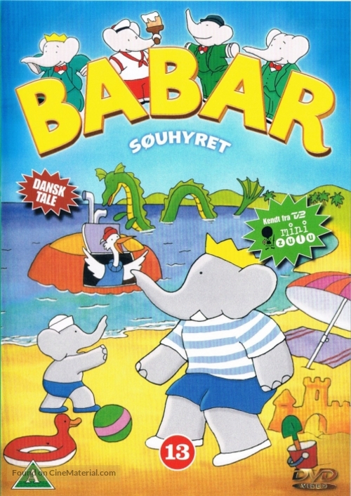 &quot;Babar&quot; - Danish DVD movie cover