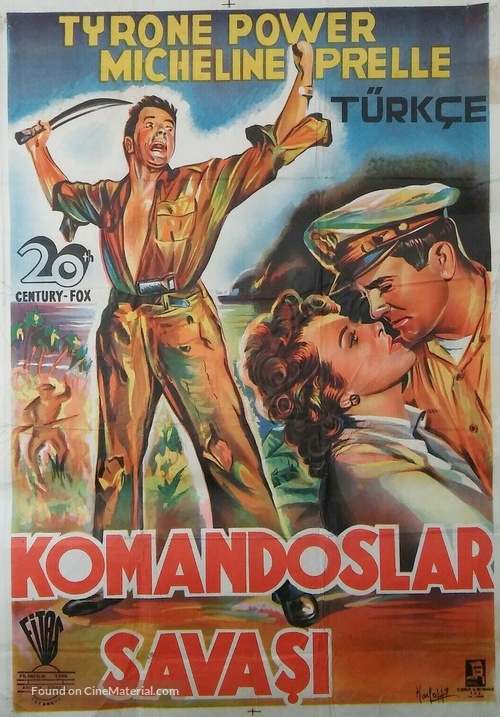 American Guerrilla in the Philippines - Turkish Movie Poster