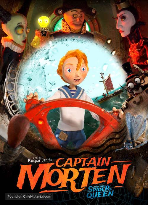 Captain Morten and the Spider Queen - British Video on demand movie cover