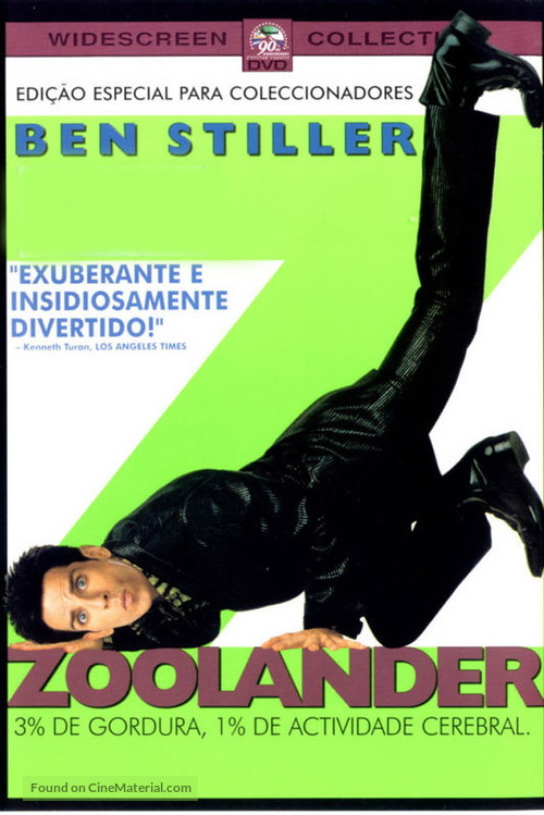 Zoolander - Brazilian DVD movie cover