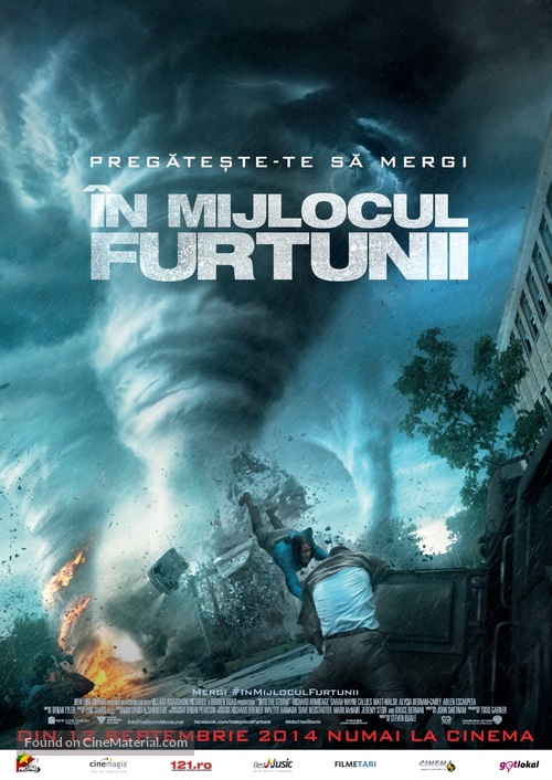 Into the Storm - Romanian Movie Poster