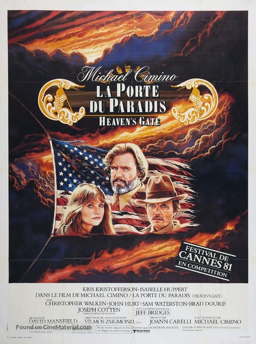 Heaven&#039;s Gate - French Movie Poster