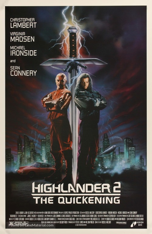 Highlander II: The Quickening - Movie Poster