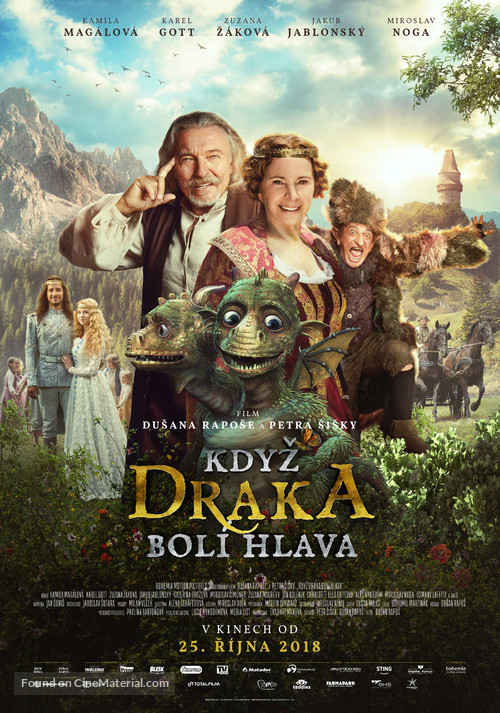 Kdyz draka boli hlava - Czech Movie Poster