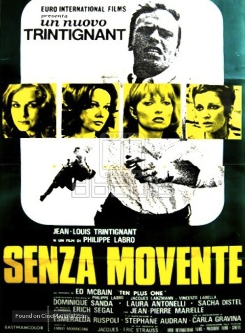 Sans mobile apparent - Italian Movie Poster