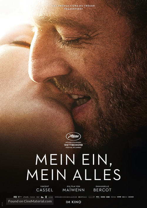 Mon roi - German Movie Poster