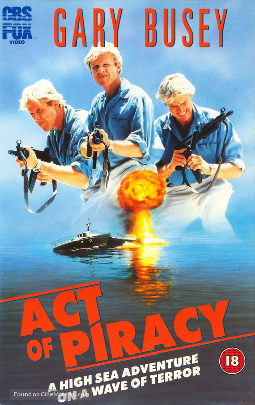 Act of Piracy - British VHS movie cover