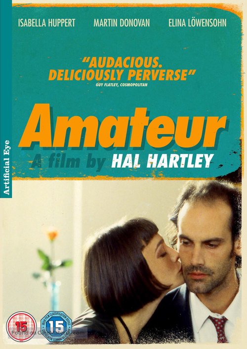Amateur - British DVD movie cover