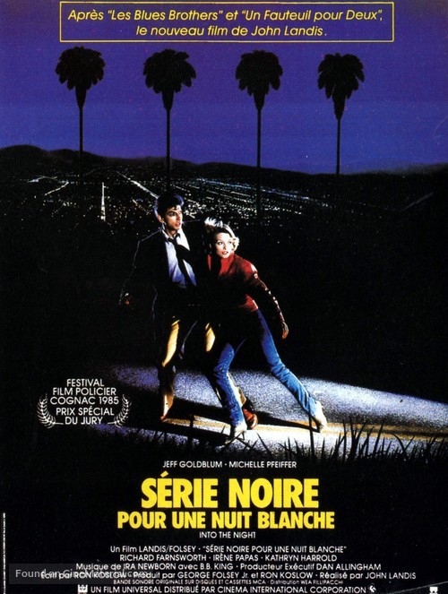 Into the Night - French Movie Poster