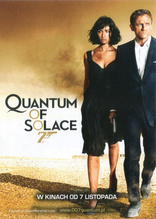 Quantum of Solace - Polish Movie Poster