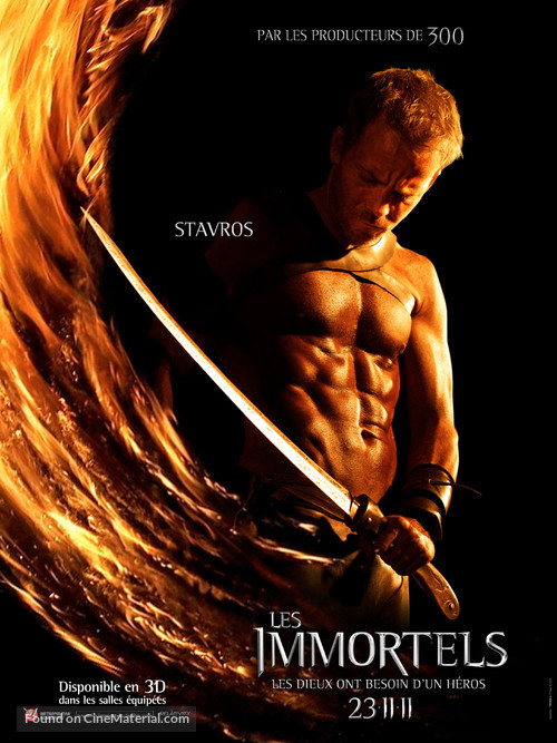 Immortals - French Movie Poster