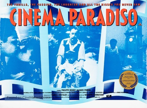 Nuovo cinema Paradiso - British Movie Poster