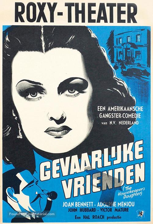 The Housekeeper&#039;s Daughter - Dutch Movie Poster