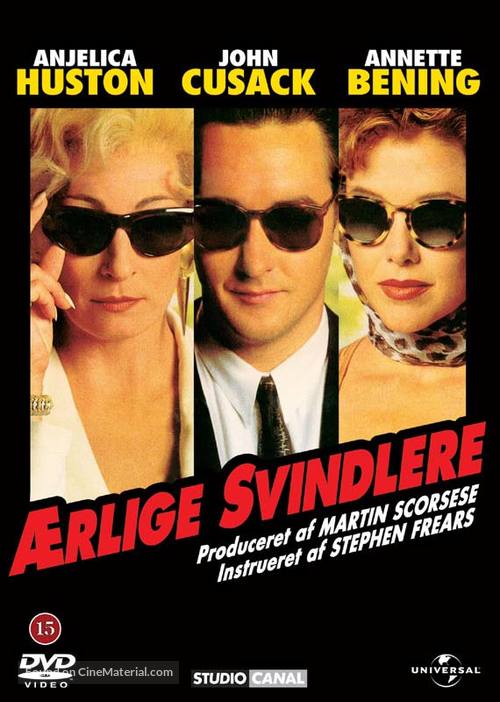 The Grifters - Danish DVD movie cover