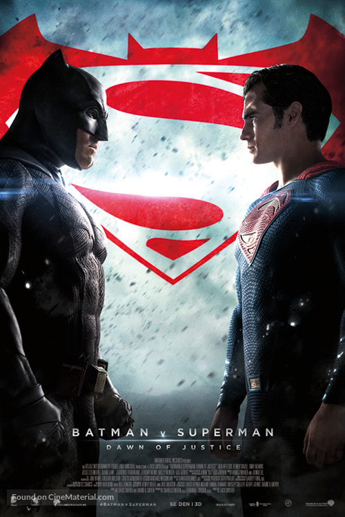 Batman v Superman: Dawn of Justice - Norwegian Movie Poster