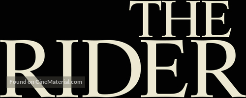 The Rider - Logo