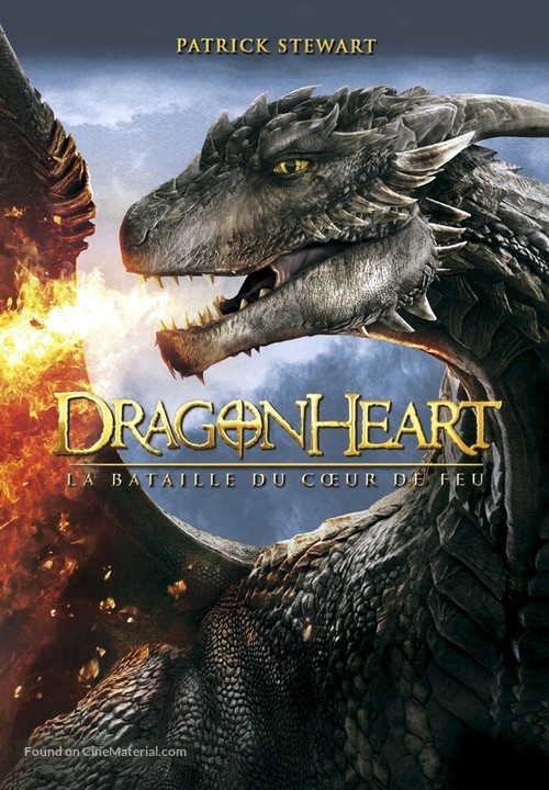 Dragonheart: Battle for the Heartfire - French DVD movie cover