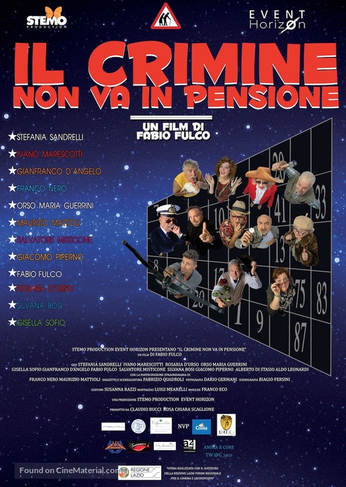 Il crimine non va in pensione - Italian Movie Poster