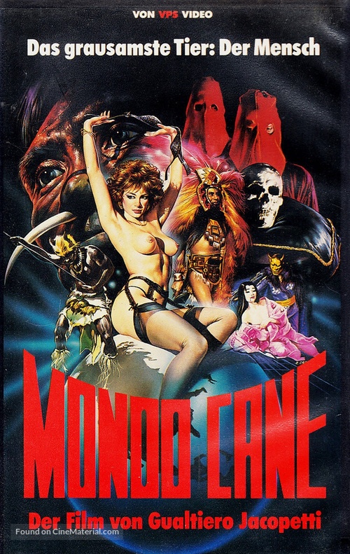 Mondo cane - German VHS movie cover