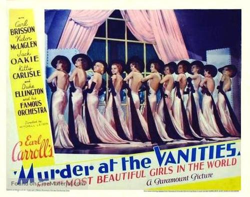 Murder at the Vanities - poster