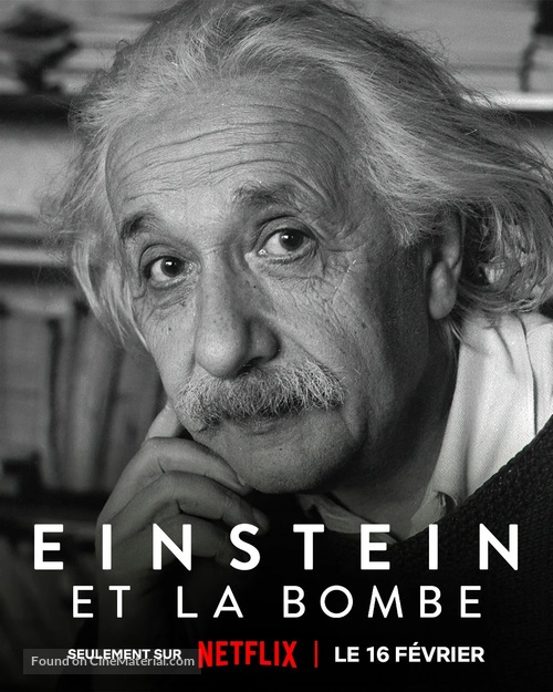 &quot;Einstein and the Bomb&quot; - French Movie Poster