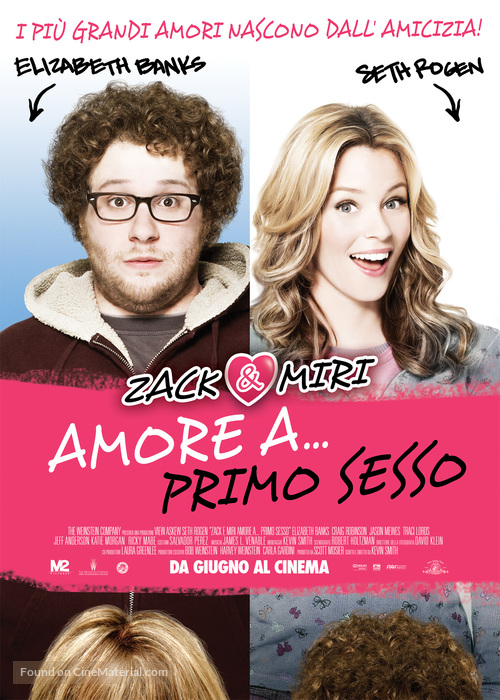 Zack and Miri Make a Porno - Italian Movie Poster