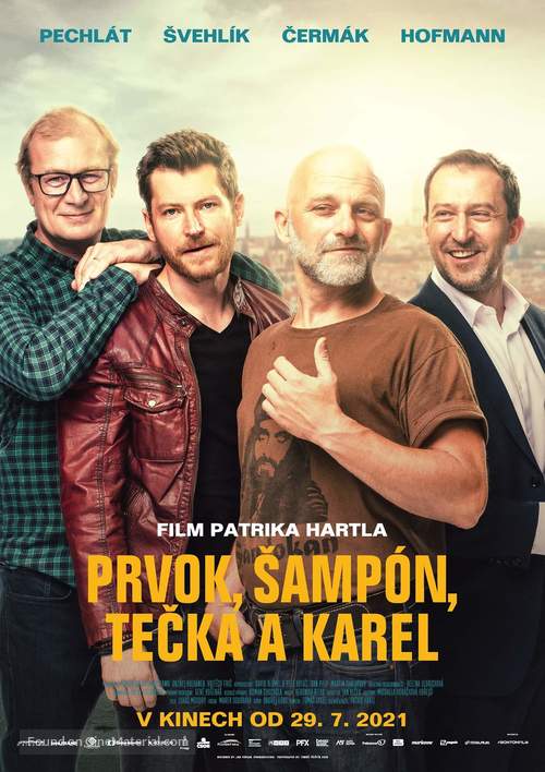 Prvok, Sampon, Tecka a Karel - Czech Movie Poster