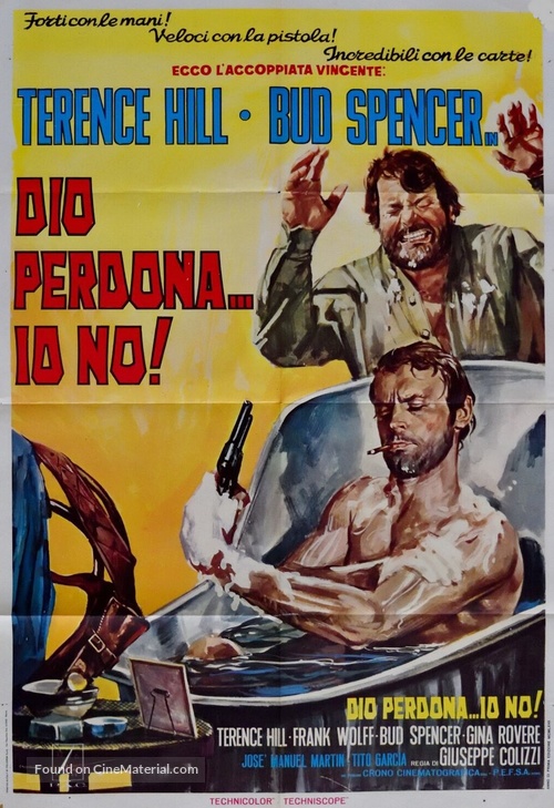 Dio perdona... Io no! - Italian Movie Poster