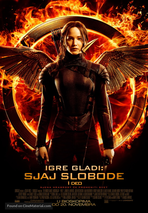 The Hunger Games: Mockingjay - Part 1 - Serbian Movie Poster