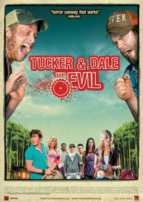Tucker and Dale vs Evil - Dutch Movie Poster