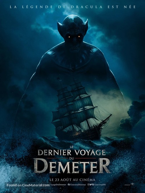 Last Voyage of the Demeter - French Movie Poster