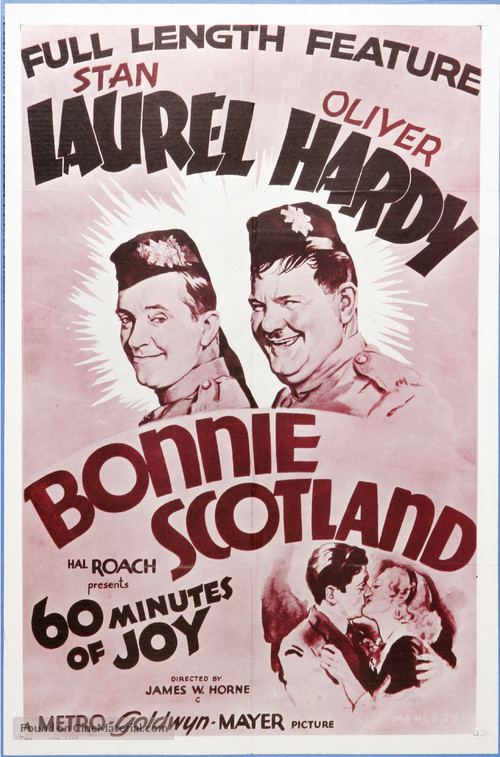 Bonnie Scotland - Re-release movie poster