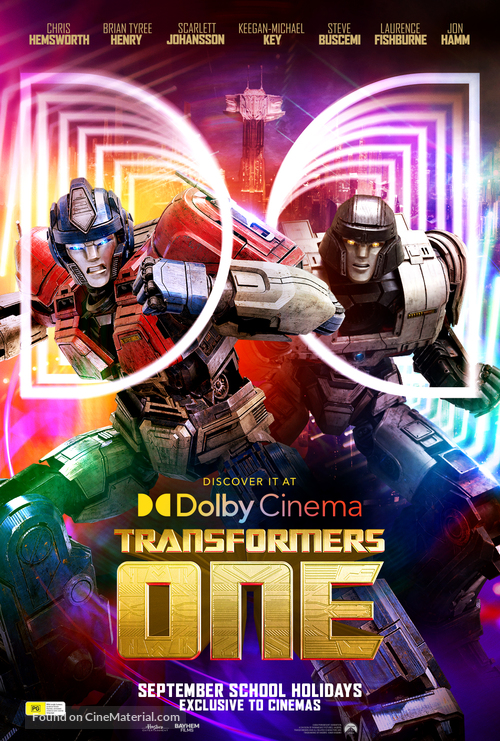 Transformers One - Australian Movie Poster