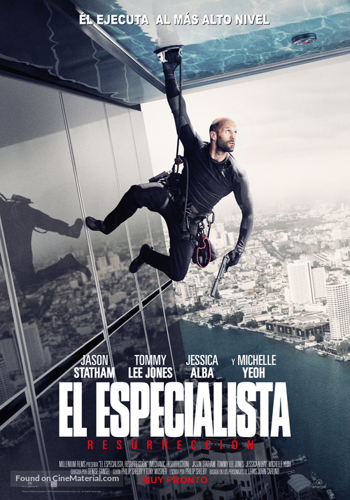 Mechanic: Resurrection - Argentinian Movie Poster