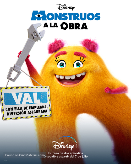 &quot;Monsters at Work&quot; - Spanish Movie Poster