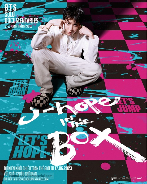 J-Hope in the Box - Vietnamese Movie Poster