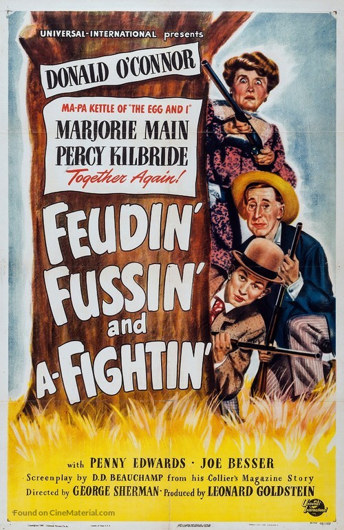 Feudin&#039;, Fussin&#039; and A-Fightin&#039; - Movie Poster