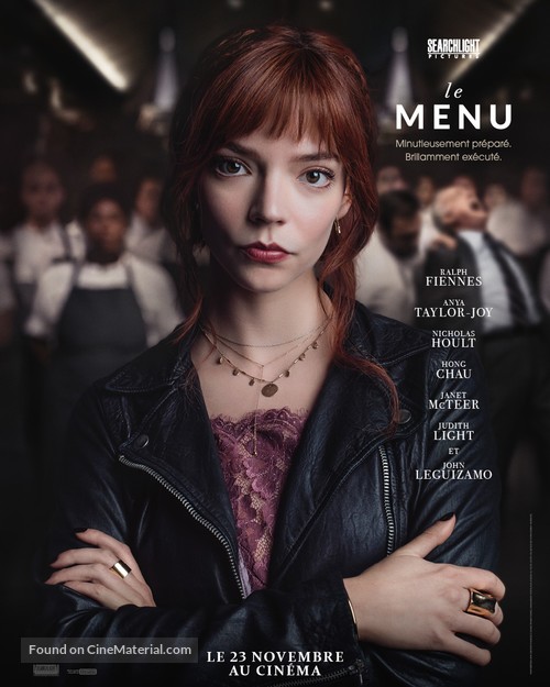 The Menu - French Movie Poster