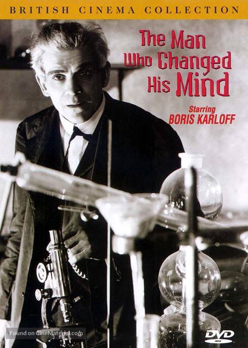 The Man Who Changed His Mind - DVD movie cover