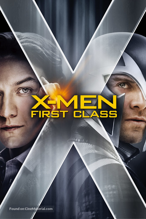 X-Men: First Class - DVD movie cover