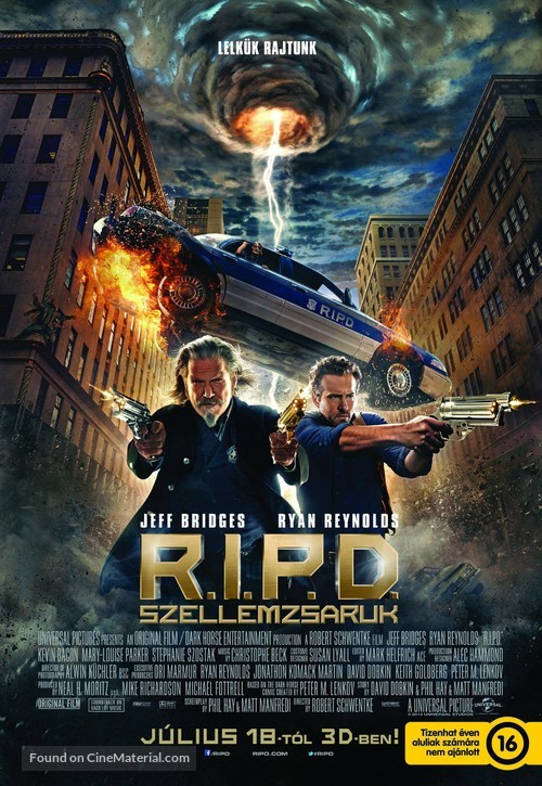 R.I.P.D. - Hungarian Movie Poster