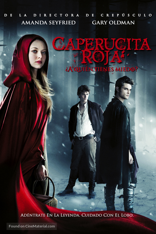 Red Riding Hood - Spanish DVD movie cover