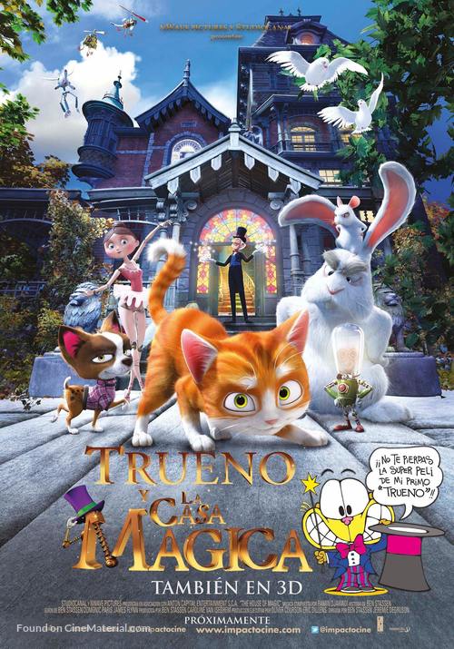 Thunder and The House of Magic - Argentinian Movie Poster